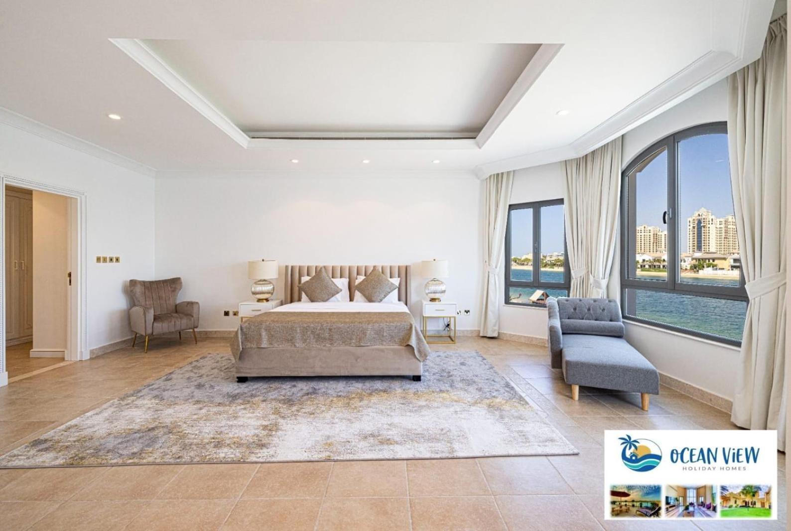 فيلة Beachfront Luxury 5 Bedroom And 1 Maids Room, Private Pool And Direct Access, Palm Jumeirah *