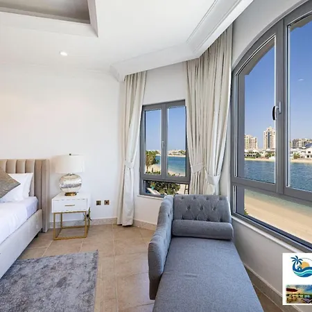 Beachfront Luxury Villa 5 Bedroom And 1 Maids Room, Private Pool And Direct Beach Access, Villa Palm Jumeirah Dubai Exterior foto