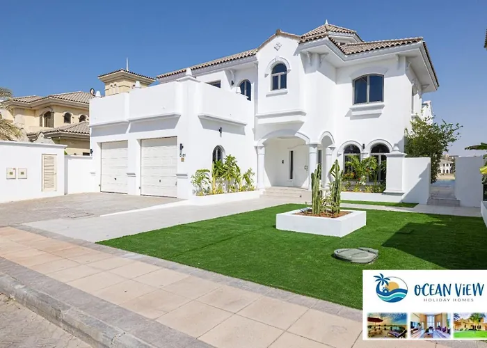 Beachfront Luxury Villa 5 Bedroom And 1 Maids Room, Private Pool And Direct Beach Access, Villa Palm Jumeirah